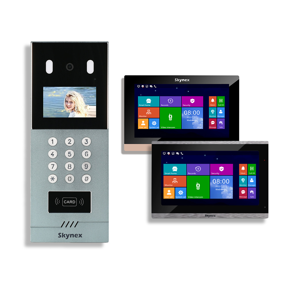 IP based Multi apartment Video Door Phone Intercom