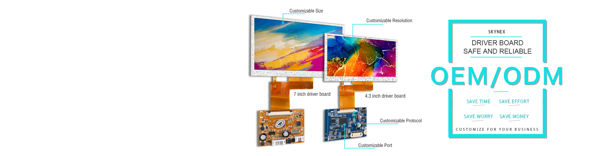 Módulo LCD con placa controladora